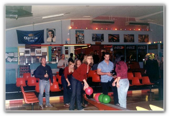 SJ at Liz bday party Rosemount Bowls